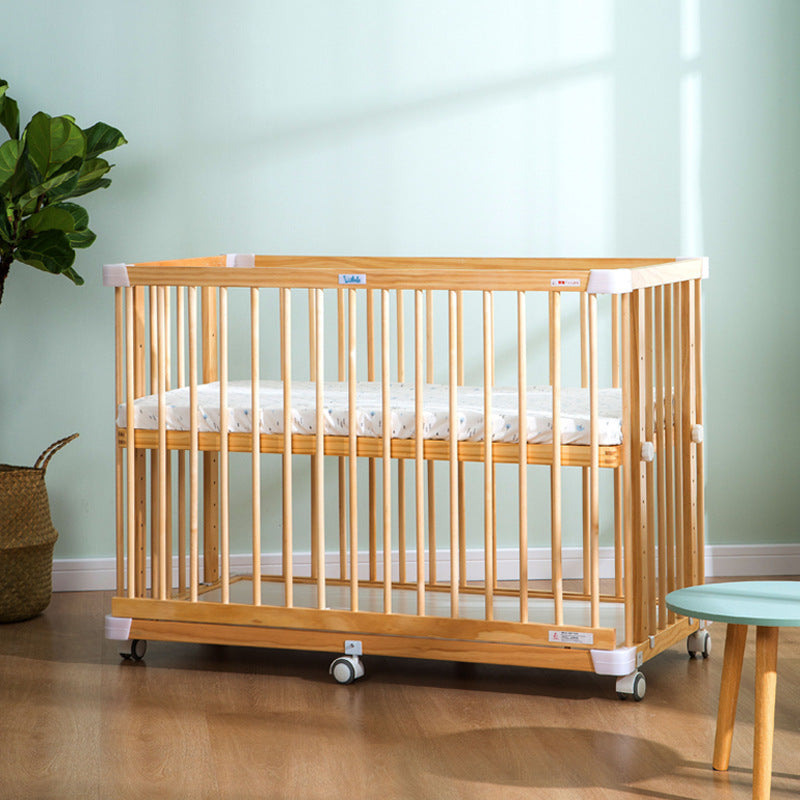 Solid Wood Newborn Crib