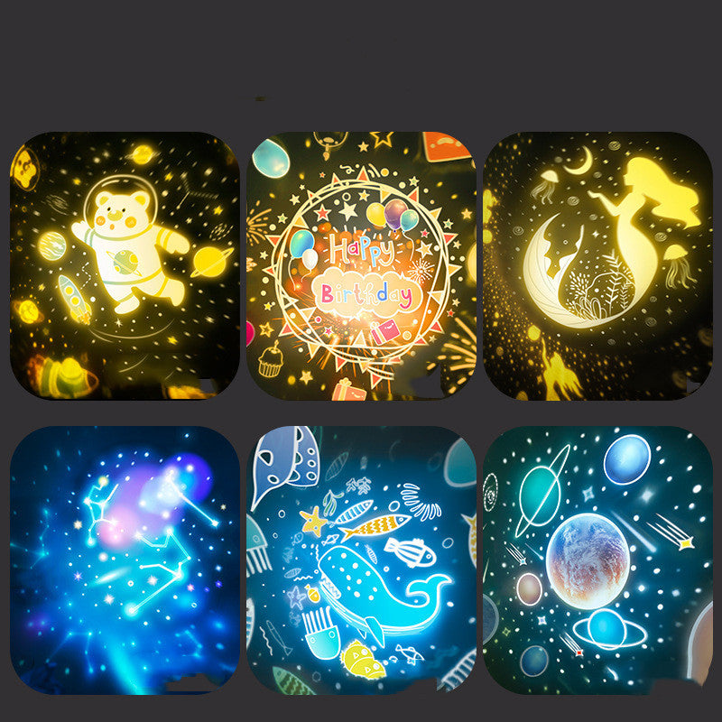 Rotatable Star Projector Light