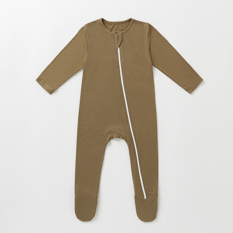 Breathable Baby Bamboo Fiber Romper