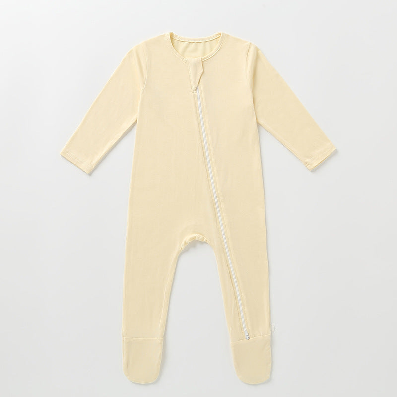 Breathable Baby Bamboo Fiber Romper