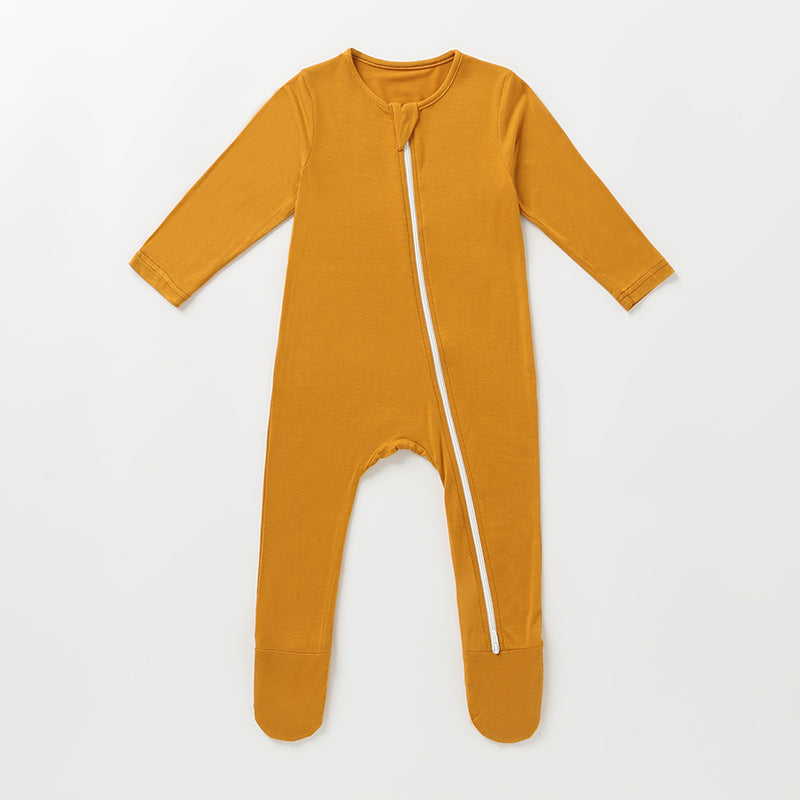 Breathable Baby Bamboo Fiber Romper