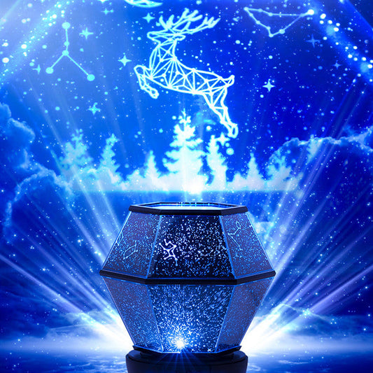Rotating Stars Night Lights