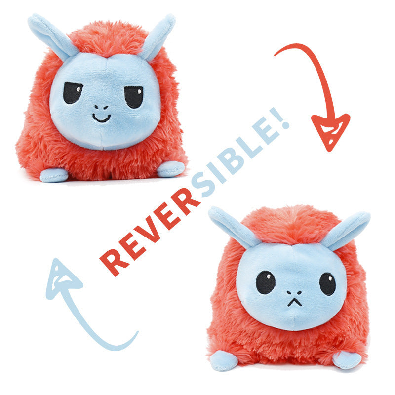 Flip Face Plush Baby Toy