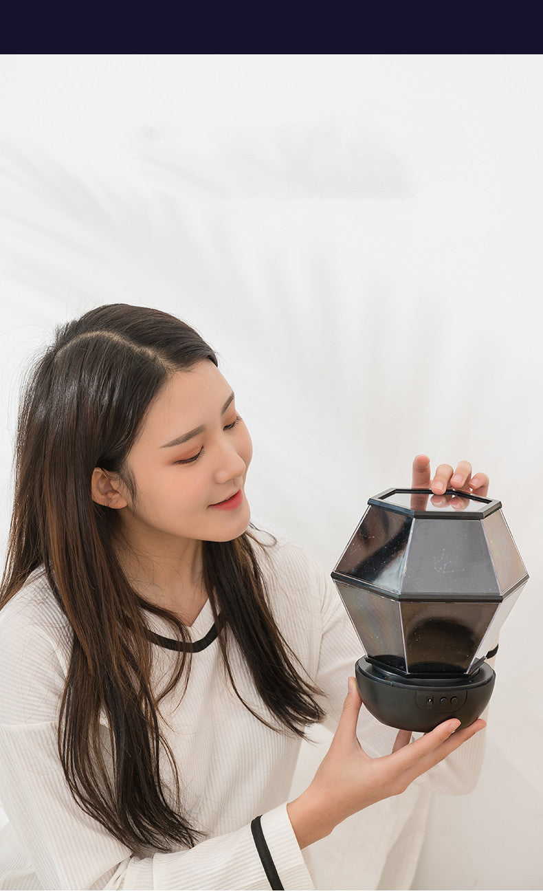 Rotating Stars Night Lights