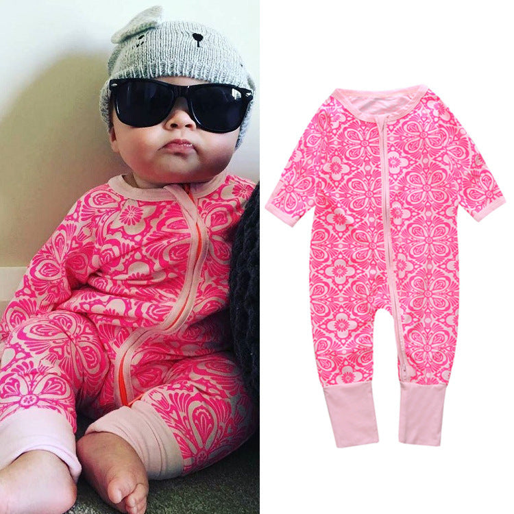 Bamboo Leaf Print Baby Cloth