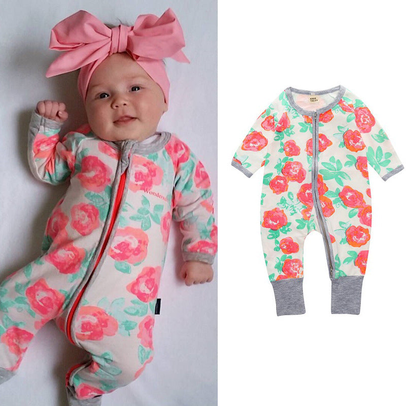 Bamboo Leaf Print Baby Cloth