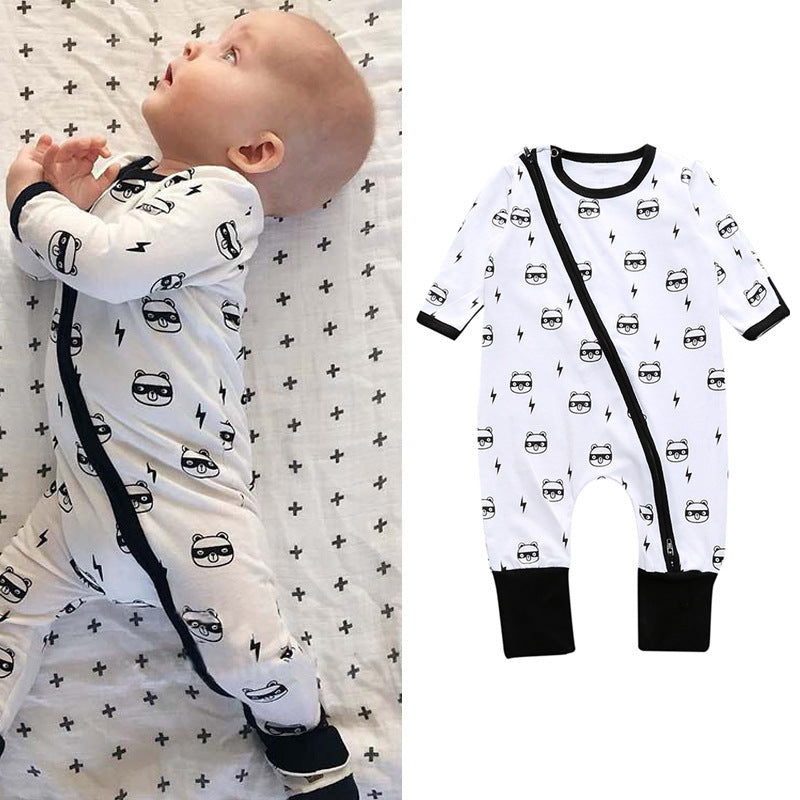Bamboo Leaf Print Baby Cloth