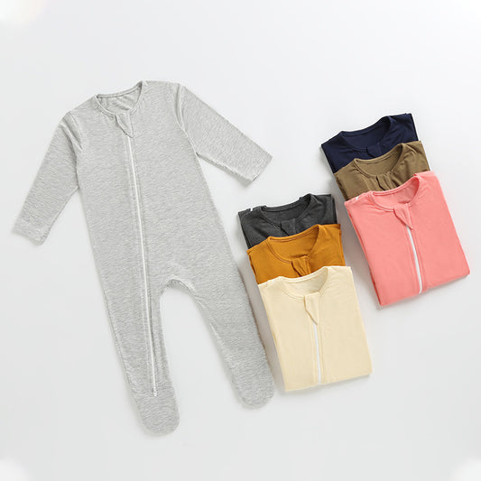 Breathable Baby Bamboo Fiber Romper