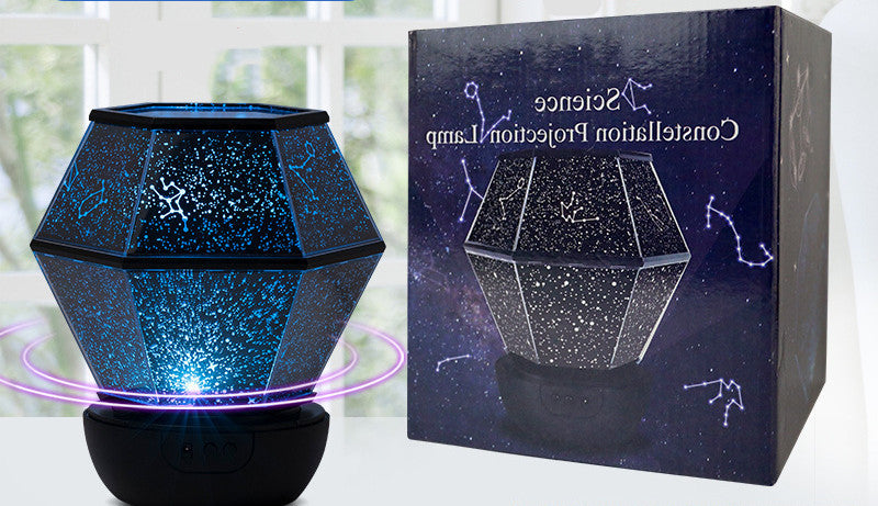 Rotating Stars Night Lights