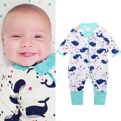 Bamboo Leaf Print Baby Cloth
