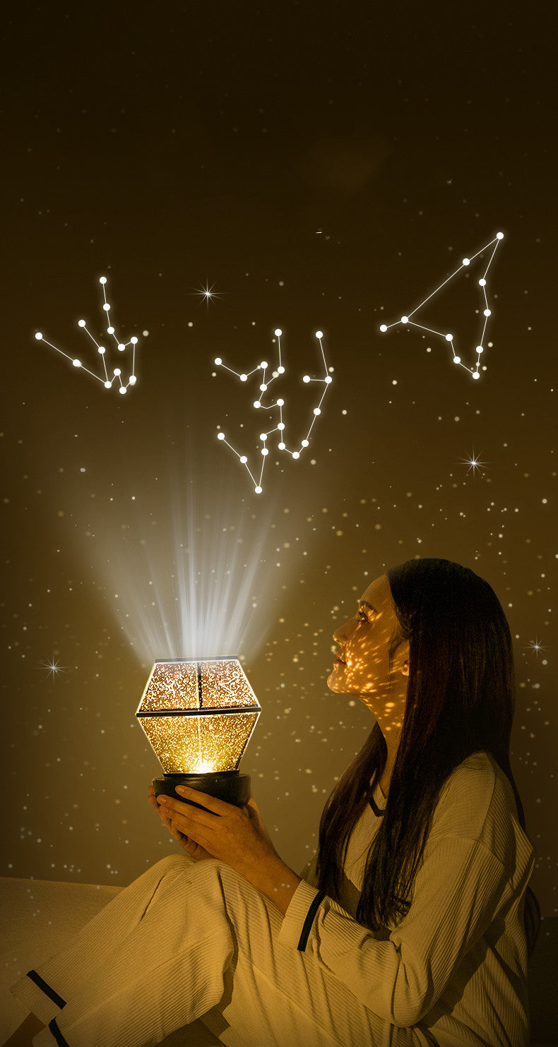 Rotating Stars Night Lights