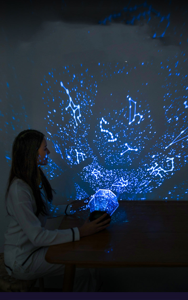 Rotating Stars Night Lights