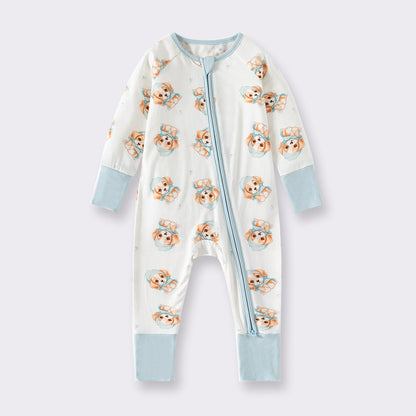 Long Sleeve Zipper Baby Jumpsuits